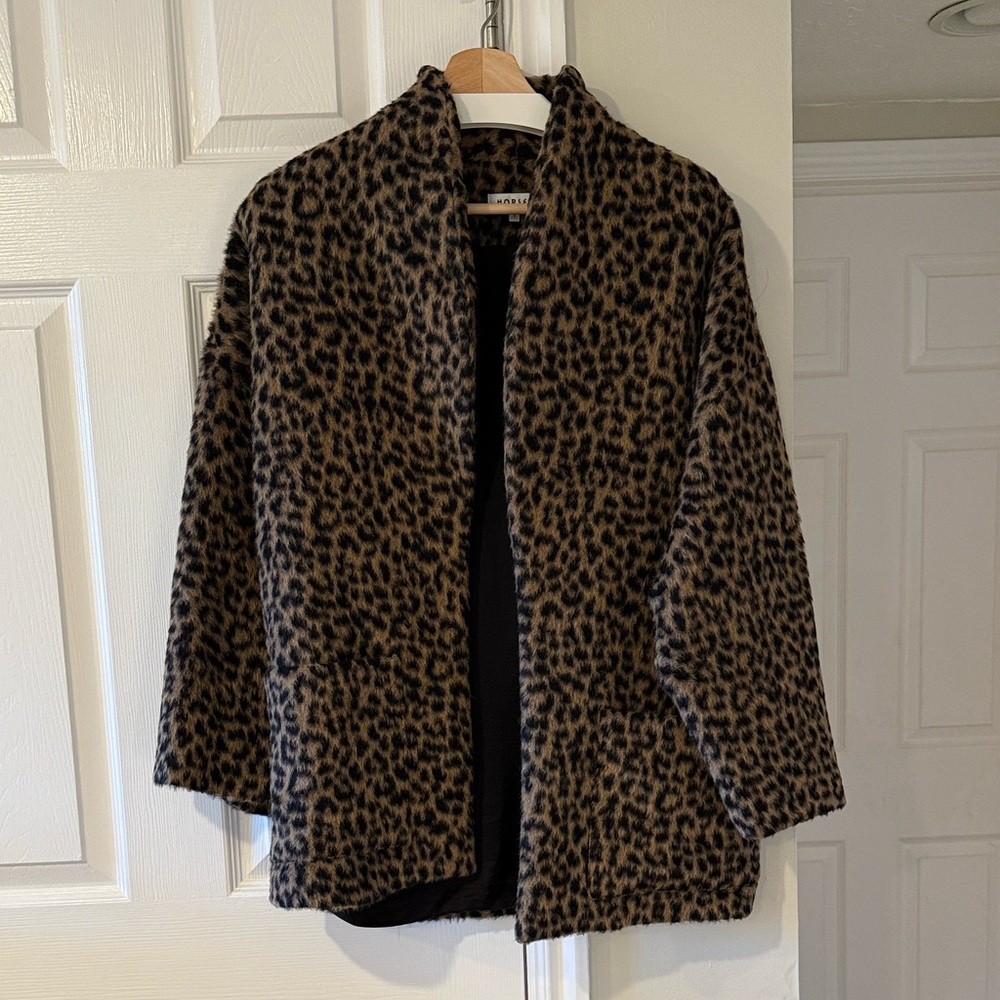 Horses Atelier Leopard Patch Pocket Jacket